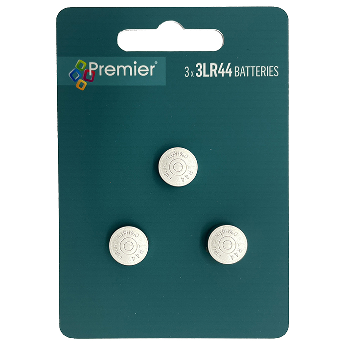 Pack of 3 LR44 Button Cell Batteries