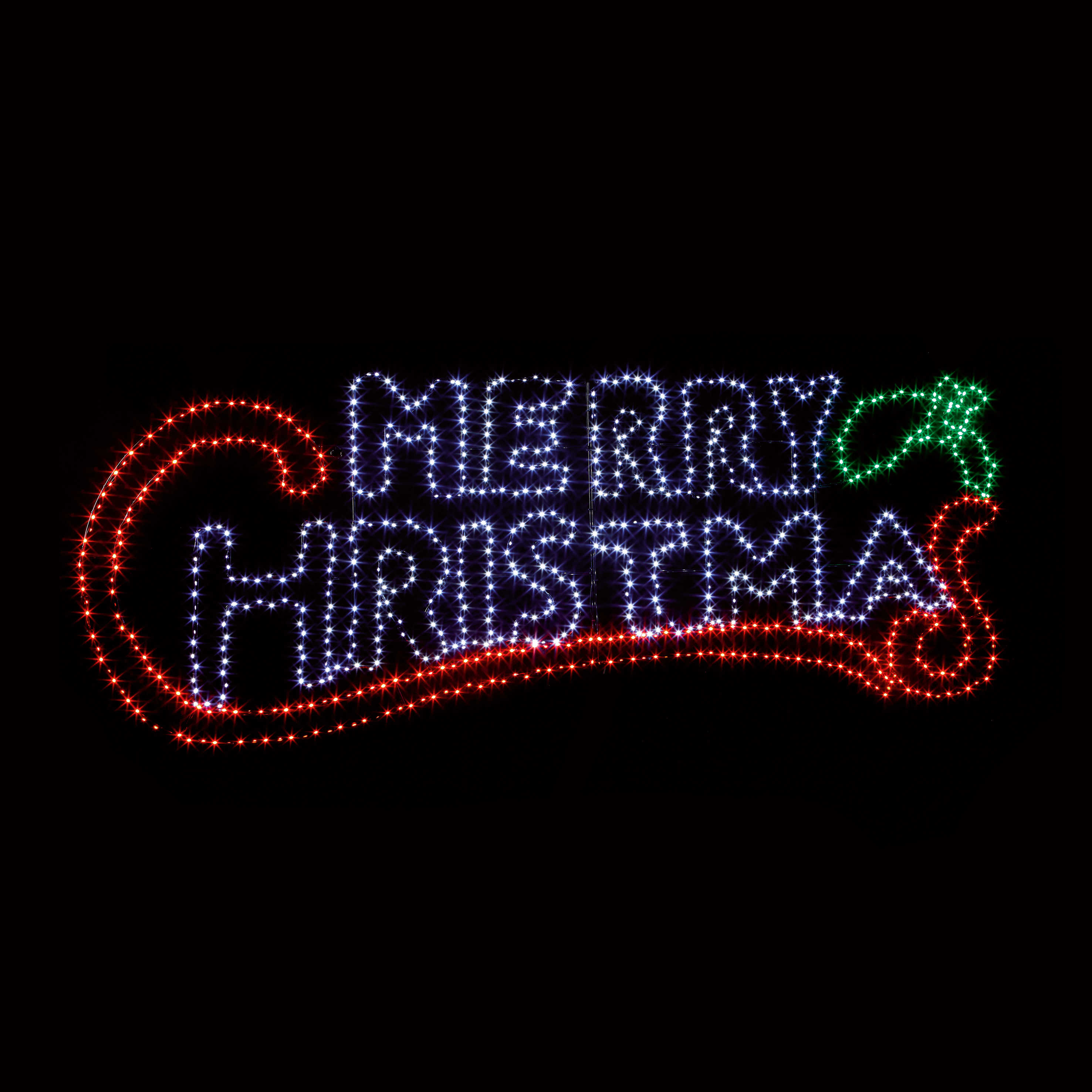 2M X 78CM TWINKLING FLEXIBRIGHT MERRY CHRISTMAS
