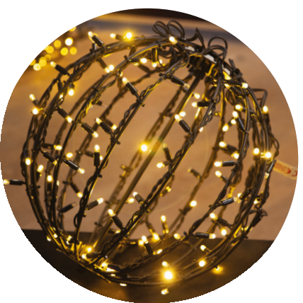 60cm Post Hanging IP65 Bauble