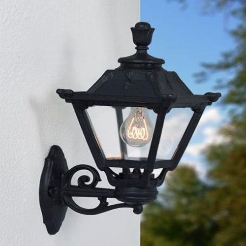 Fumagalli Bisso and Golia Black Wall Lantern
