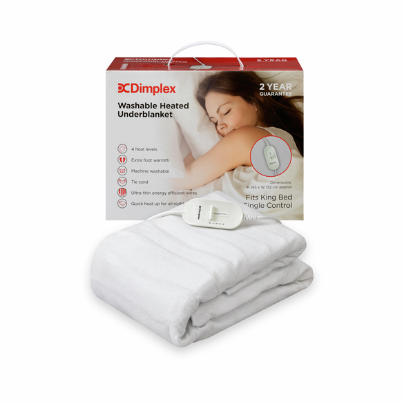 King Washable Heated Underblanket