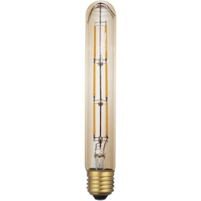 Dar Tube E27 Gold Dimmable Bulb 6W 230mm 1800K