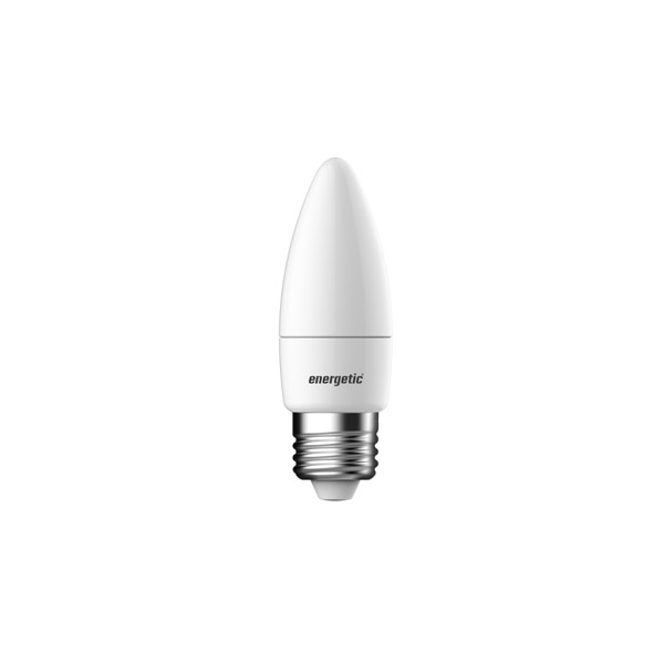 Energetic E27 LED frost candle lamp 5.9W 2700K **