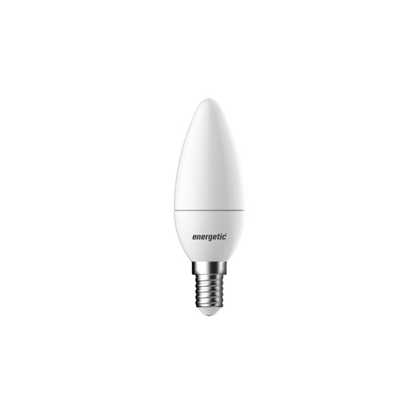 Energetic E14 LED frost candle lamp 5.9W 2700K **