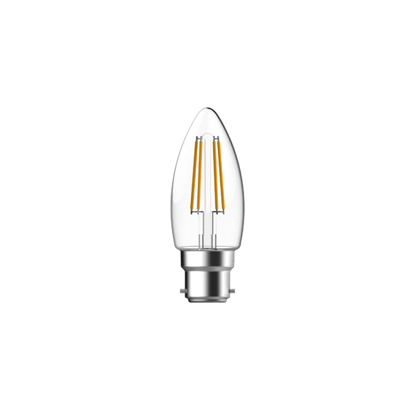 Energetic Filament Candle 4000k B22 4.8W