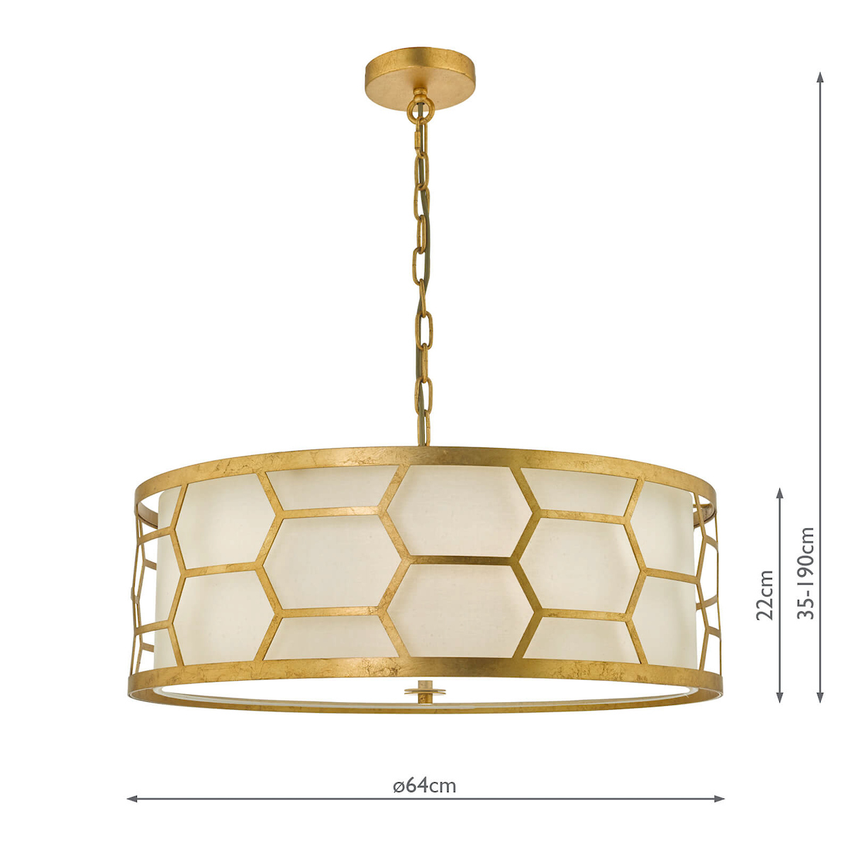 EPSTEIN 4LT PENDANT GOLD IVORY
