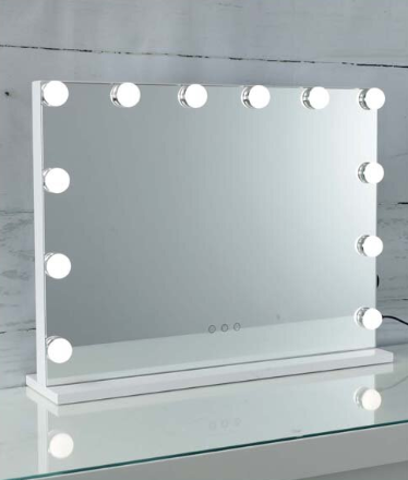 Hollywood  Landscape Mirror 12 LIGHTS