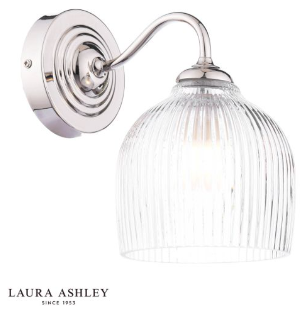LA CHARISSA 1-LIGHT WALL LIGHT P/CHROME