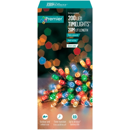 200 B/O Multi-Action Timelights Multi