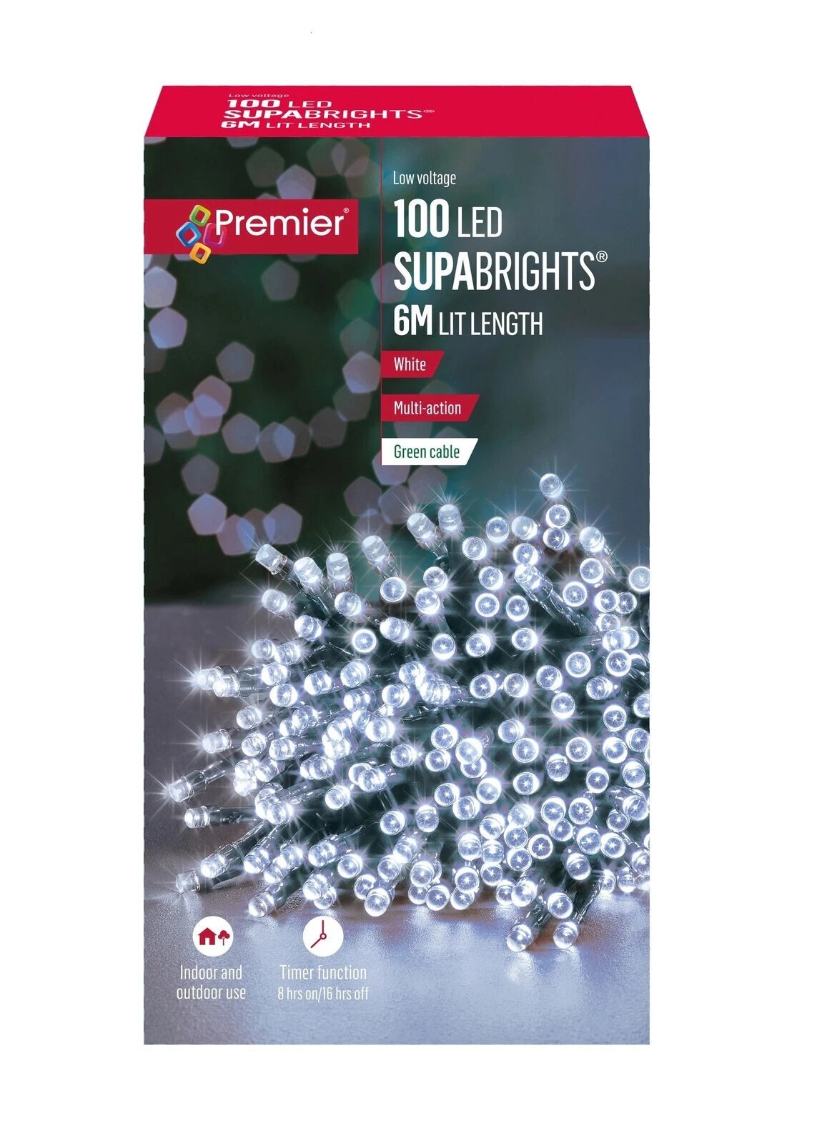 100 Multi-Action Supabrights White 
