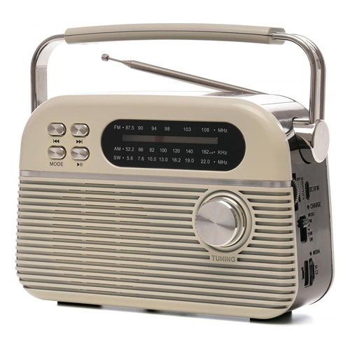 Lloytron Rechargable Portable Radio AM/FM/SW &MP3