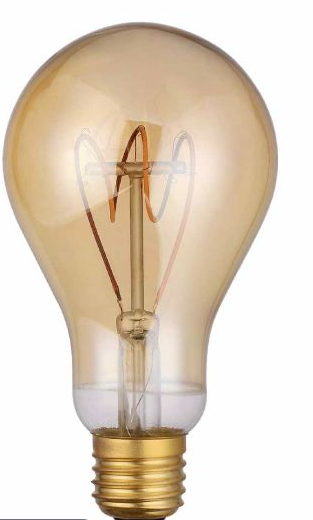 Dar GLS E27 Gold Dimmable Bulb 4W 160lmn. 1800K