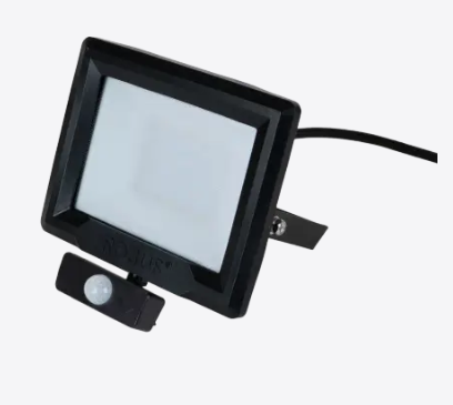 Robus Hilume 30W LED PIR Black Floodlight 4K
