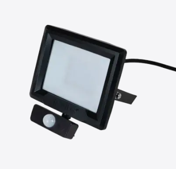 Robus Hilume 20W LED PIR Black Floodlight 4K