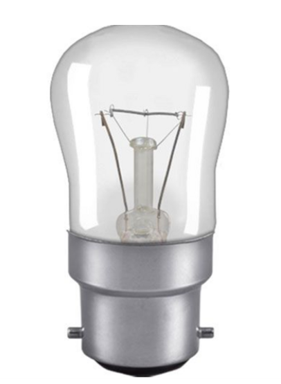 15P1/CL/BC  200/250V Pygmy Lamp