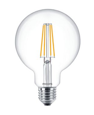 MAS VLE LEDBulb DT5.9-60W E27 927 G93 CL Globe