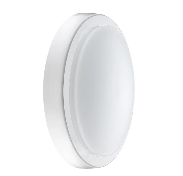 Decorative Indoor Bulkhead 14W LED CCT Wh/Chrome