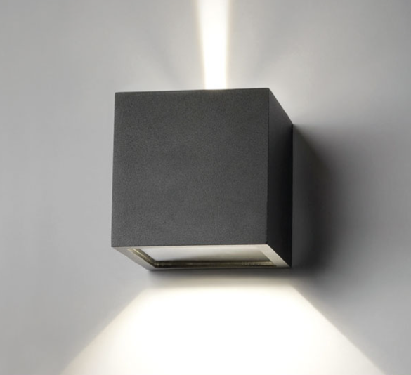 Prelux Beam Wall Light Up/Down 10w Black 3K