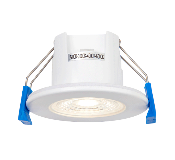 Saxby Shield LITE 4CCT 5W Downlight White DIM IP65
