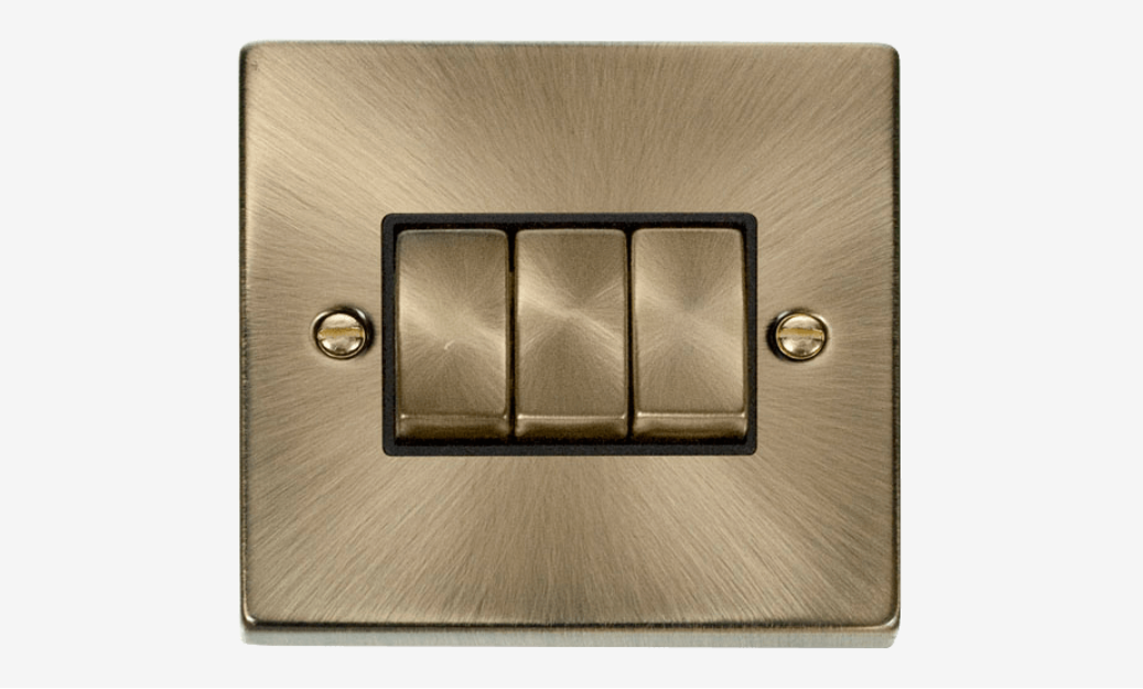 Deco 3g 2w 10AX ingot switch AB