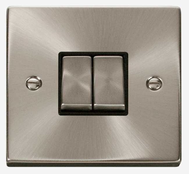 Deco 2g 2w 10AX Ingot Switch SC