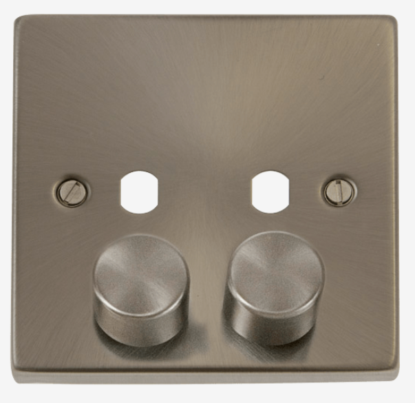 VPSC 2G Single Dimmer Plate &#38; Knob