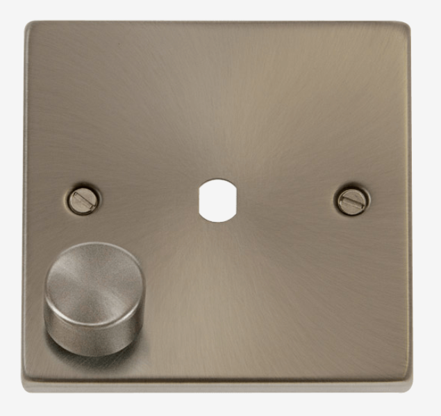 VPSC 1G Single Dimmer Plate &#38; Knob