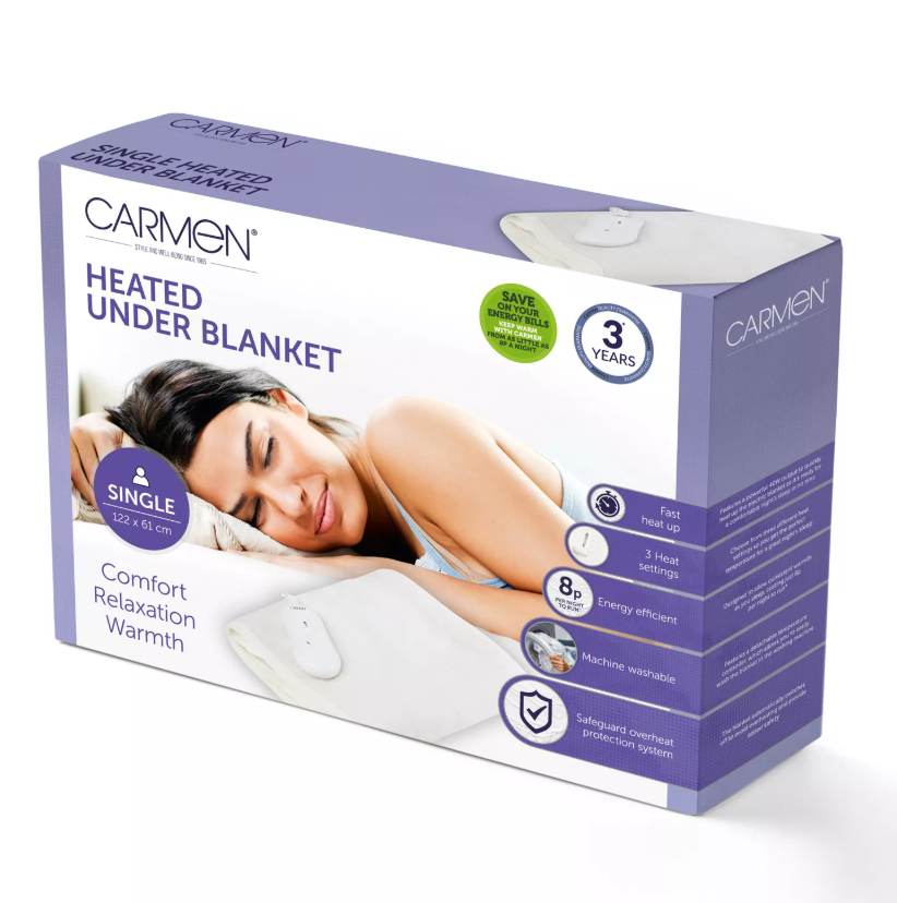 Single Heated Underblanket