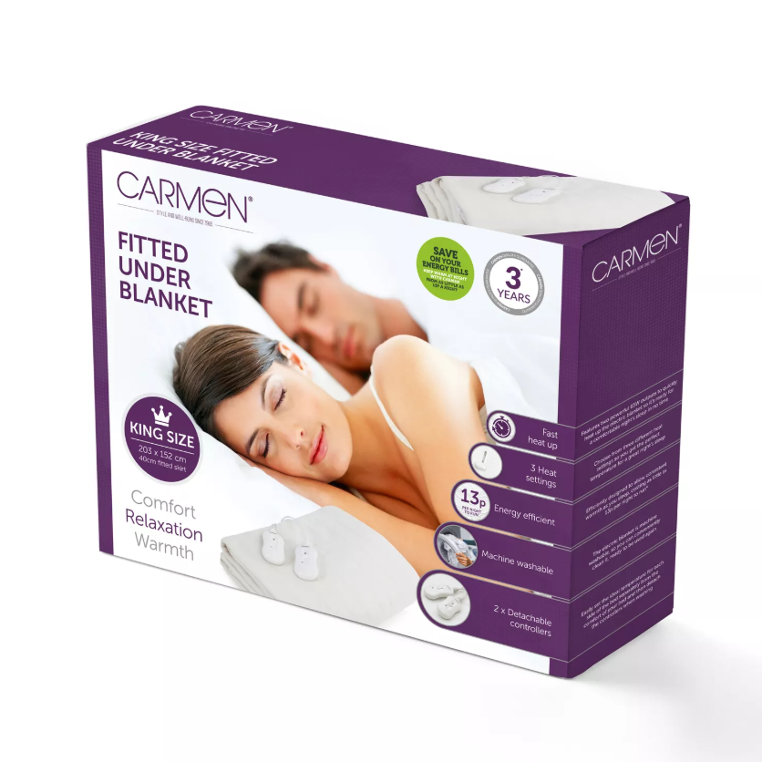 King Fitted Heated Underblanket