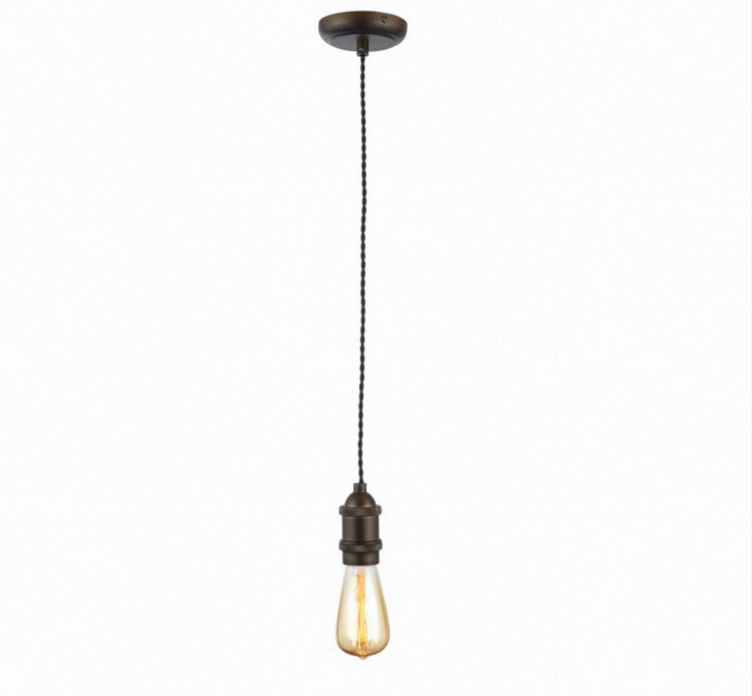Cable Suspension Antique Bronze with Braided Flex