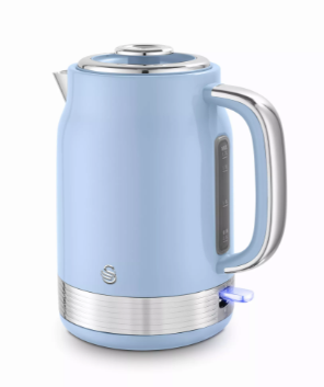 Swan Retro Revive 1.7L Jug  Kettle- Bue