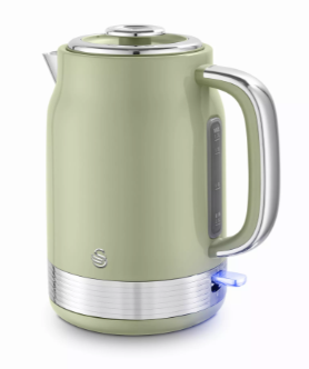 Swan Retro Revive 1.7L Jug  Kettle- Green