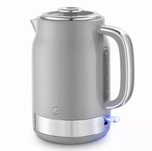 Swan Retro Revive 1.7L Jug  Kettle- Grey