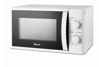 Swan  20L 700W Manual Microwave White