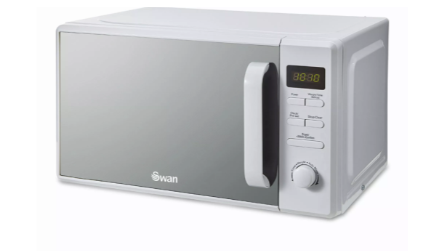 Swan  20L 800W Digital Microwave White