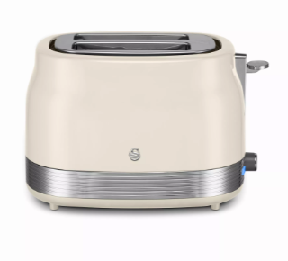 Swan Retro Revive 2 Slice Toaster Cream
