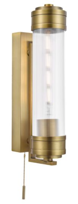 Tommaso 1L Wall Light Antique Bronze