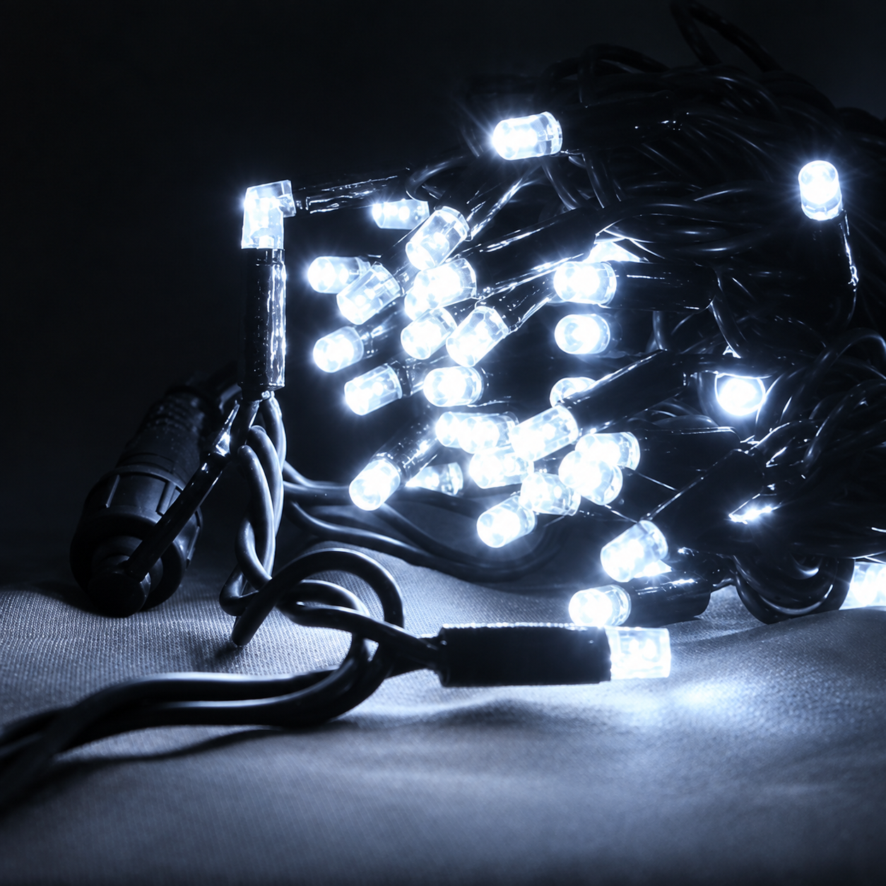 300 LEDs Connectable String Lights White with Controller 
